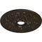 Ekena Millwork Ashley Ceiling Medallion (Fits Canopies up to 4 3/4"), 23 7/8"OD x 4"ID x 2 1/8"P, Stone Hearth CM23ASSHF - alternate 2